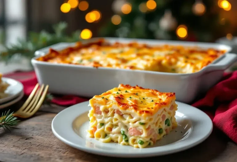 Une avalanche de béchamel, de saumon fondant et de fromage gratiné : ces lasagnes de Noël sont juste irrésistibles