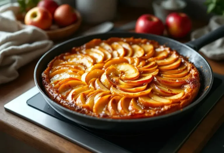 « Une poêle, et c’est tout » : le gâteau aux pommes que je fais sans four